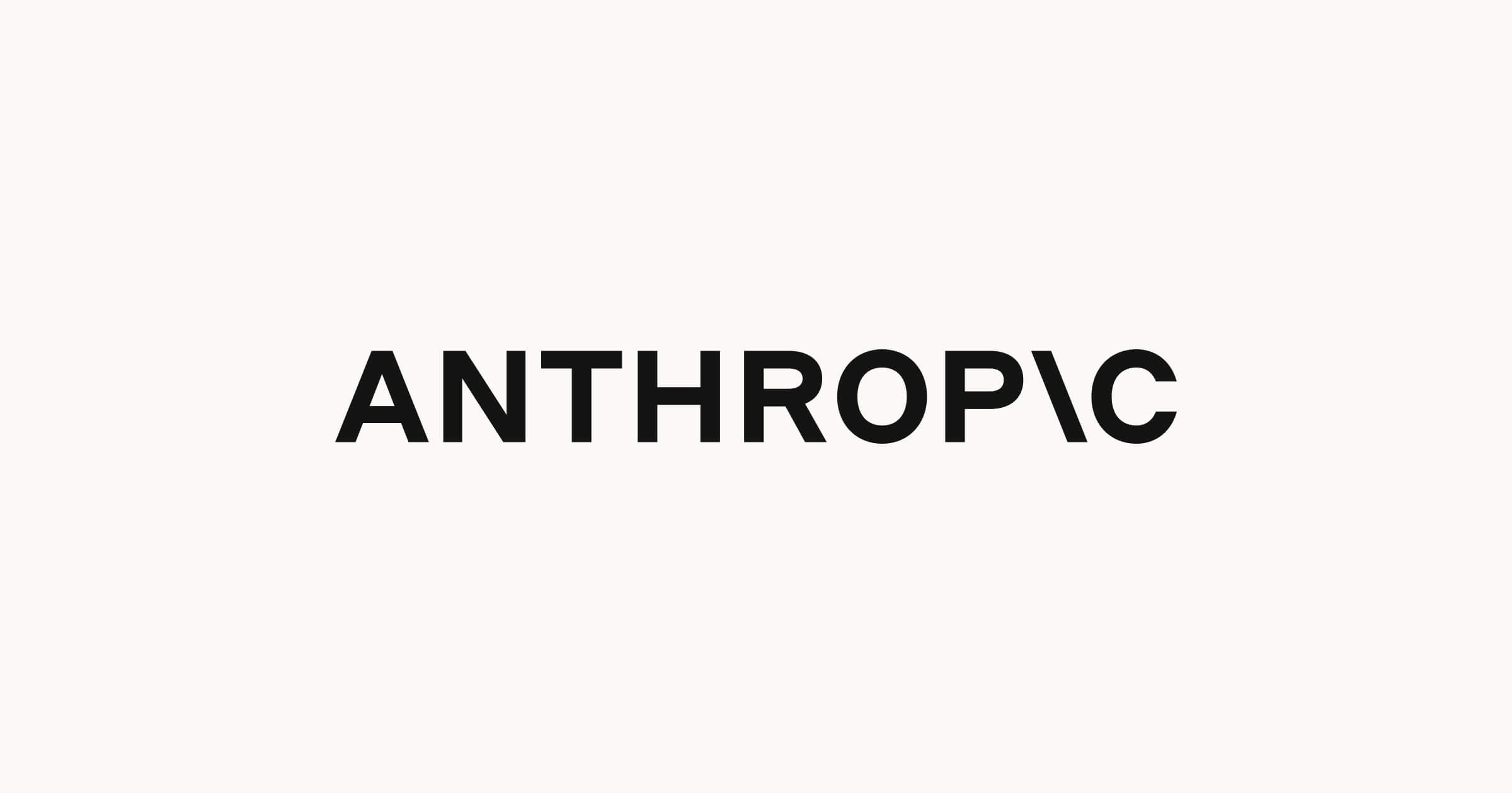 封面图为Anthropic 官方Logo