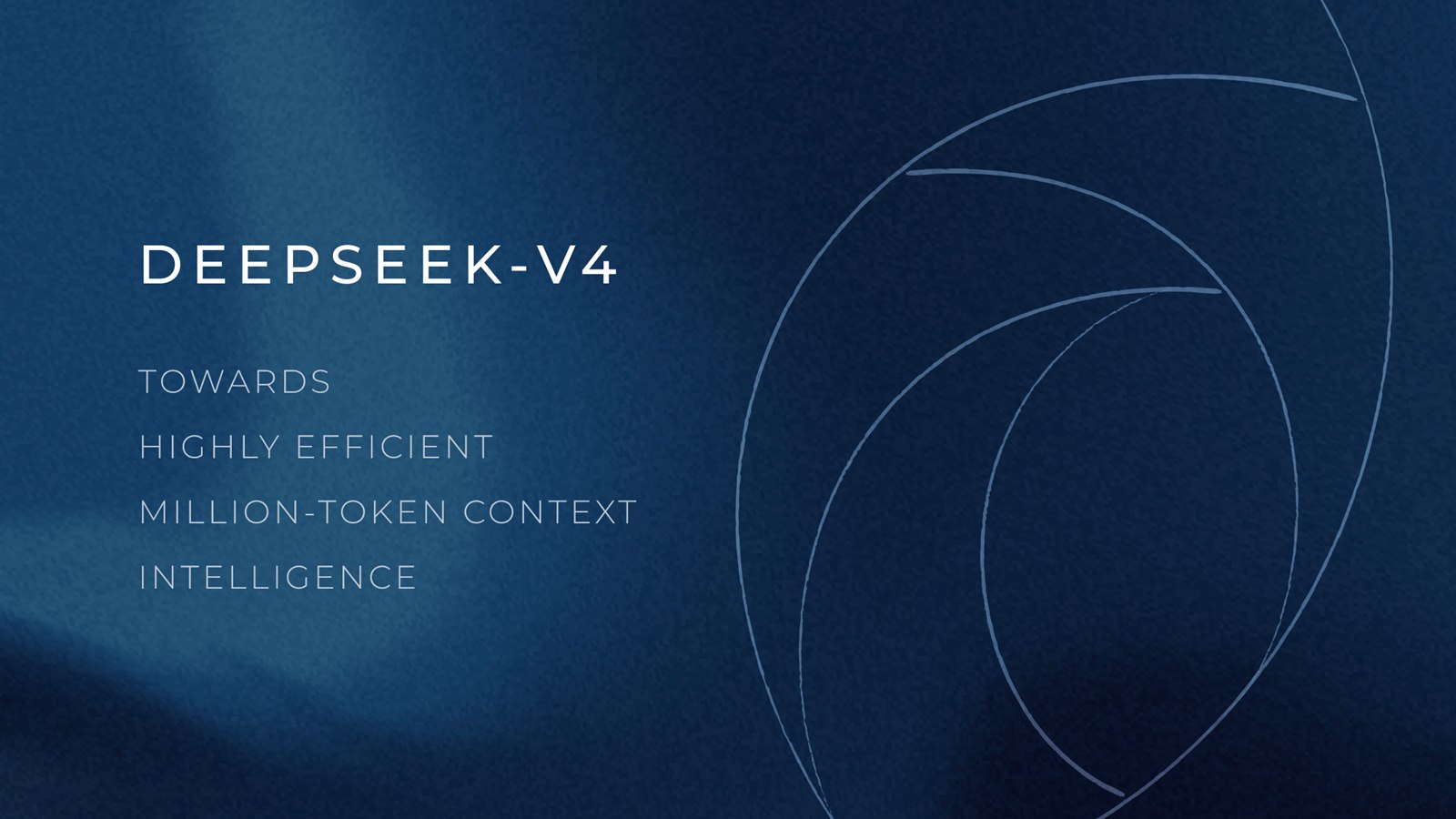 封面图来自DeepSeek官网（V4 系列发布视觉）